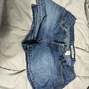 Abercrombie & Fitch Classic Blue Denim Shorts